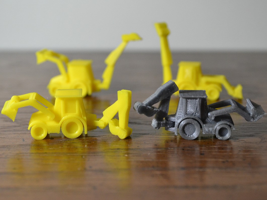 Miniatura 2 do modelo 3D Backhoe