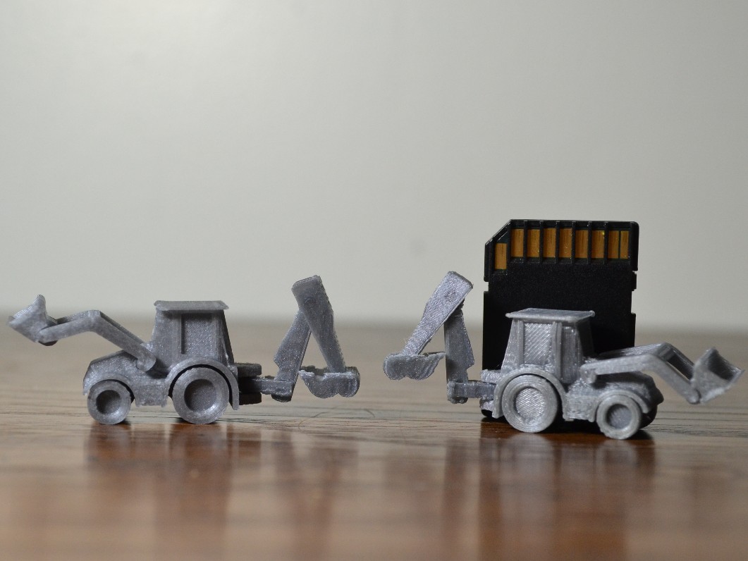 Miniatura 4 do modelo 3D Backhoe