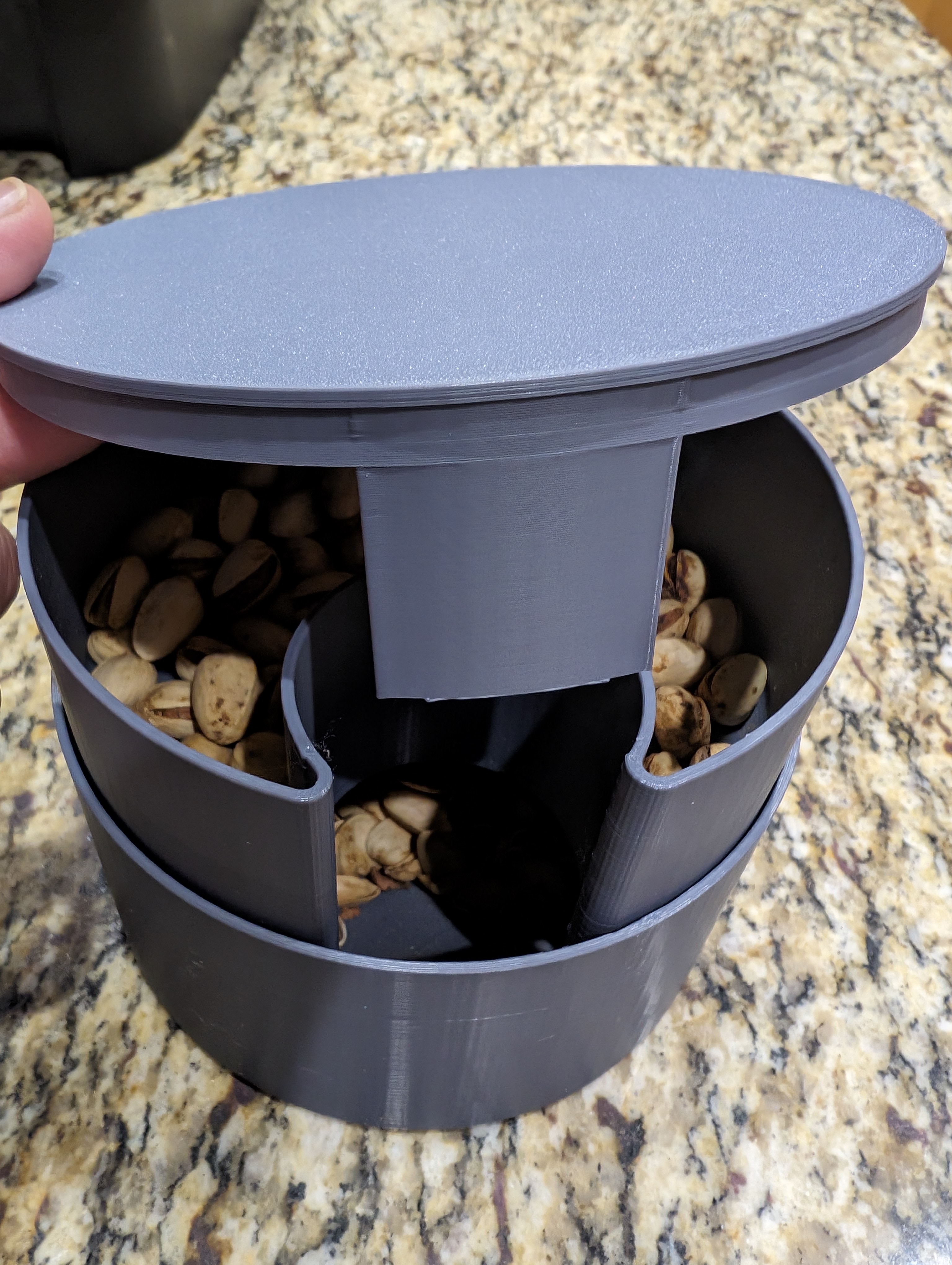 Lid for Pistachio Bowl 3D model thumbnail