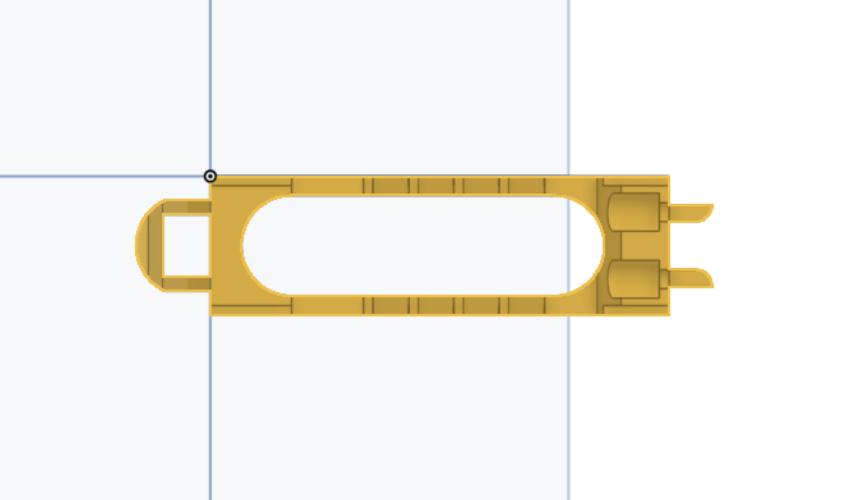 Kneeboard Fin Adjustment Part by BigBeeGuy Download free STL model