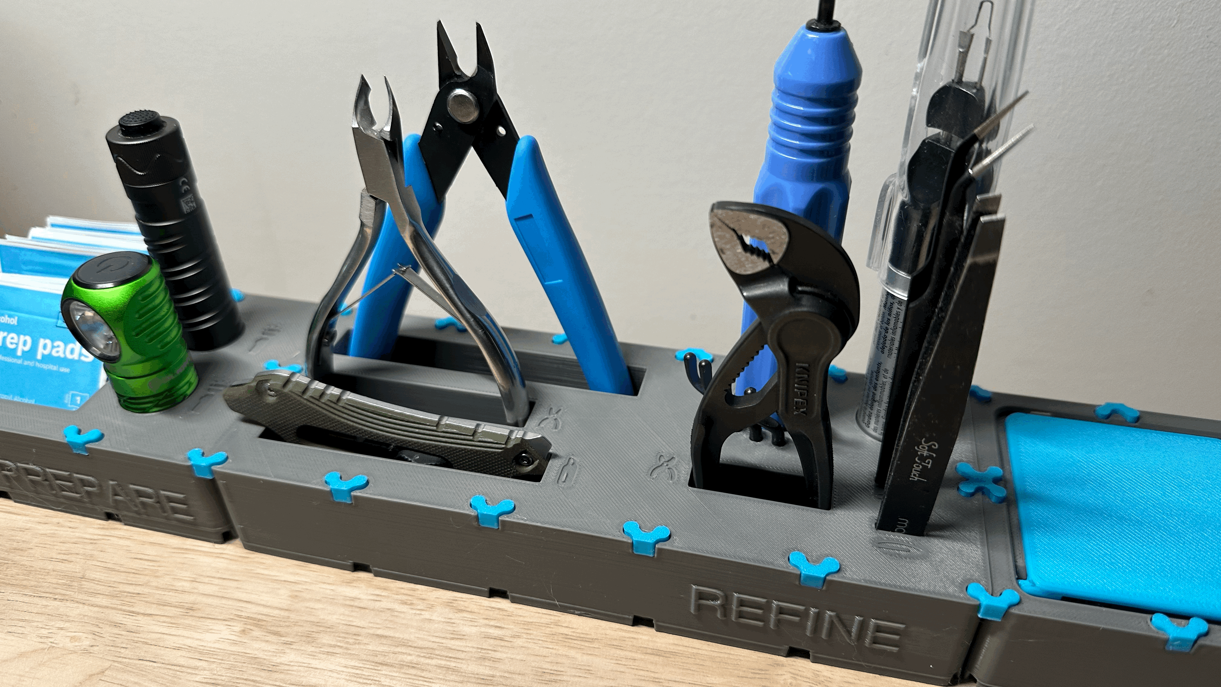 MMSS 2/5 Remix Tool Holder for print cleanup