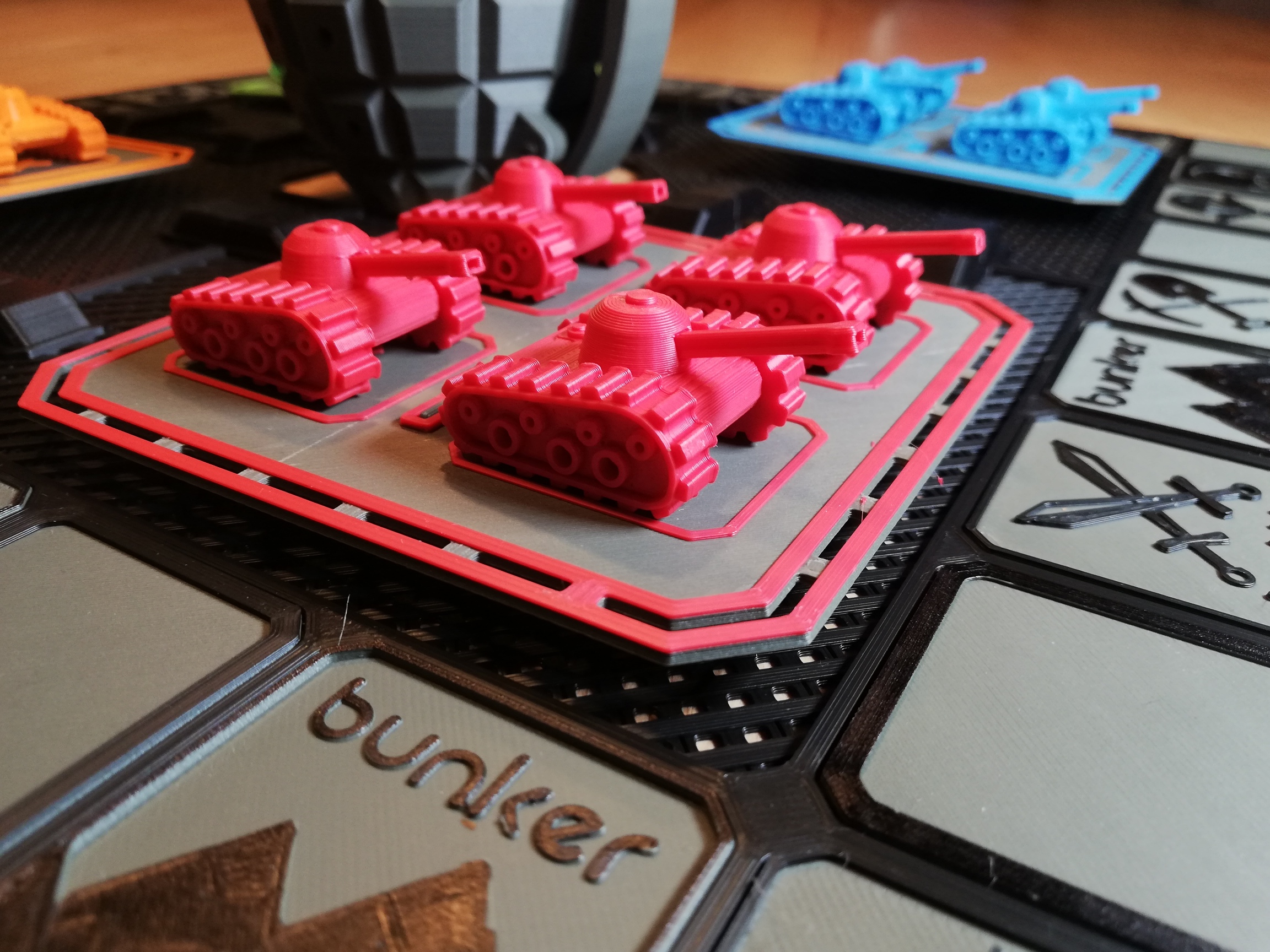 Table War Board Game by peaklin Download free STL model