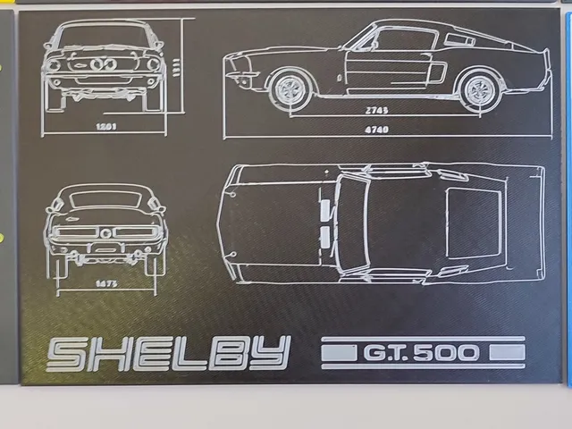Blueprint Shelby GT500 1967