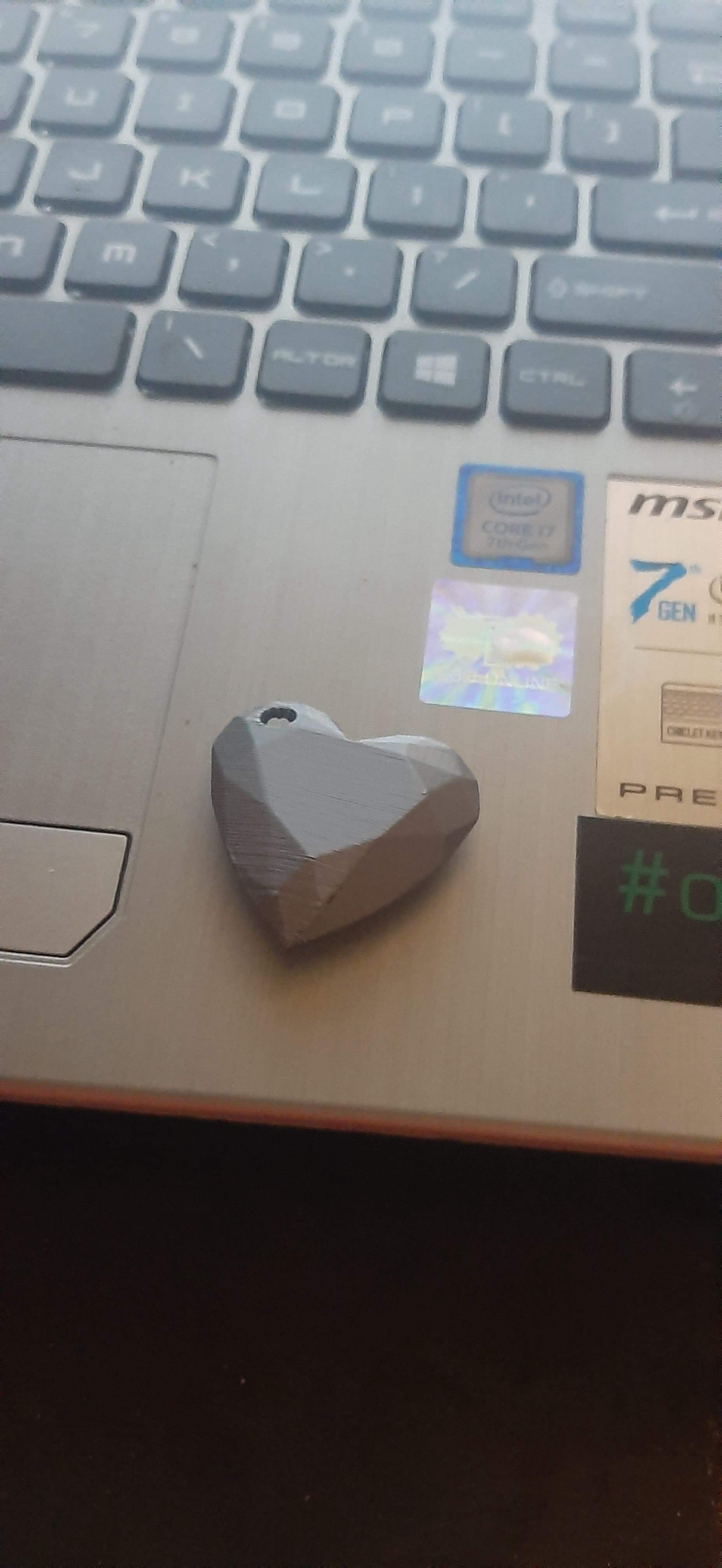 heart low poly