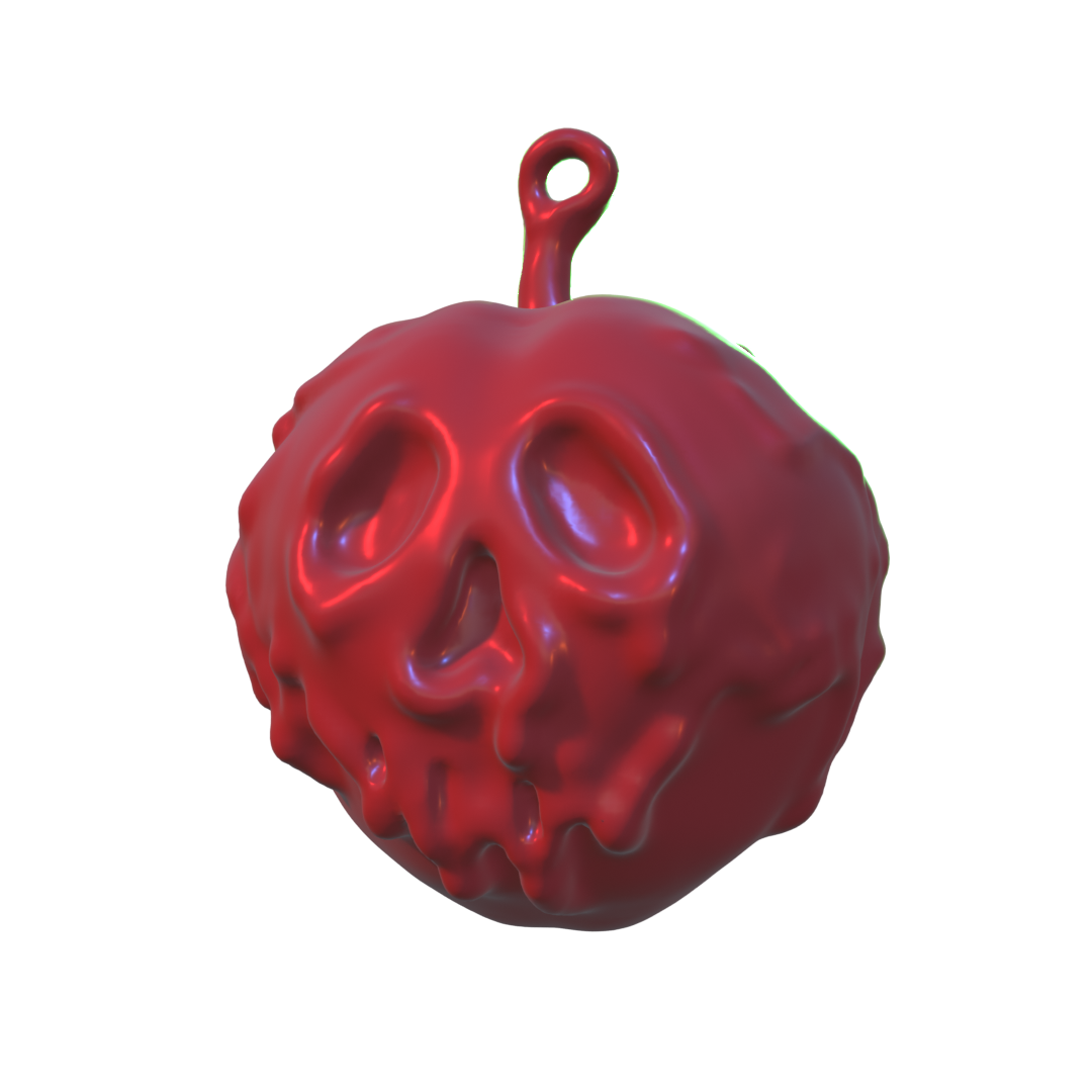 Poison Apple with Loop by SpicedLemon | Download free STL model ...