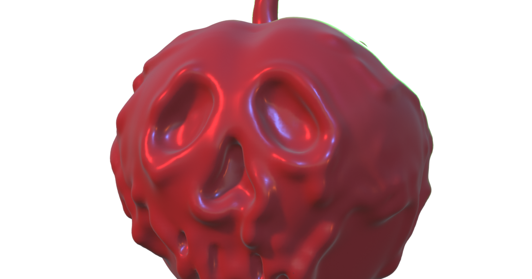 Poison Apple with Loop by SpicedLemon Download free STL model