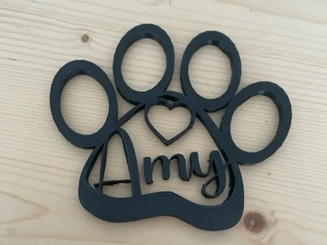 Dogpaw with name
