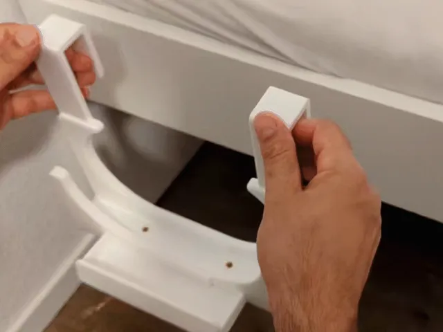 Tablet & Glasses Bedside Holder