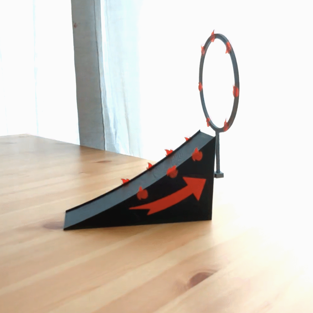 LEGO Toy Bike Ramp