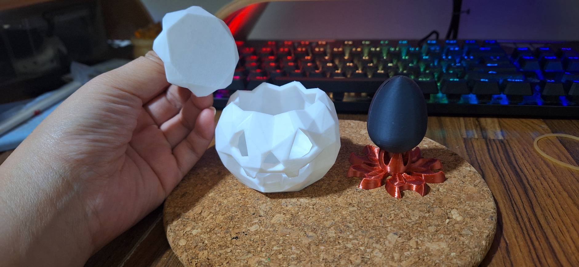 Miniatura 3 do modelo 3D Low Poly Pumpkin Patty