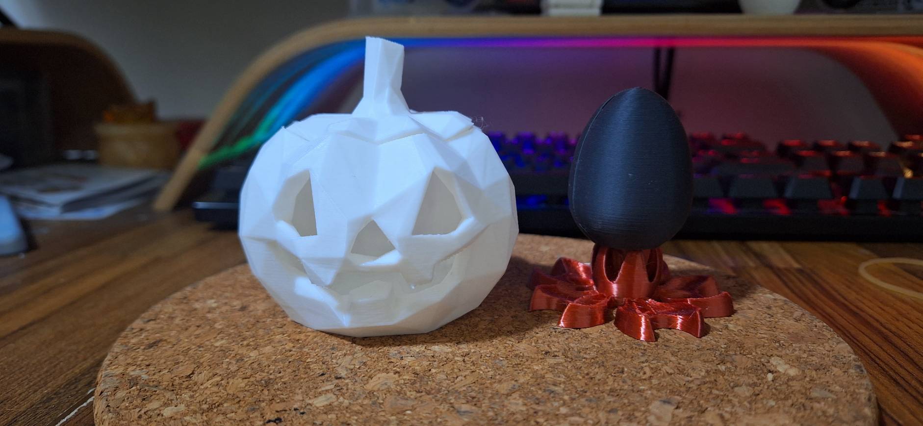 Miniatura 2 do modelo 3D Low Poly Pumpkin Patty