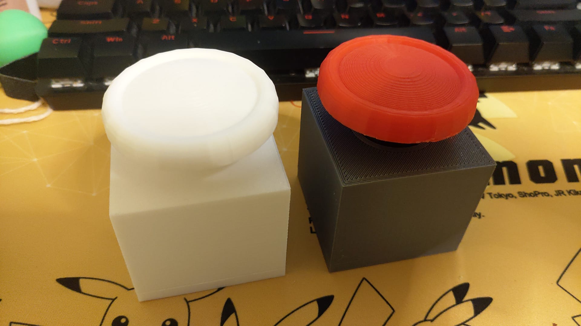 The Button Alternative (Only two spring needed)