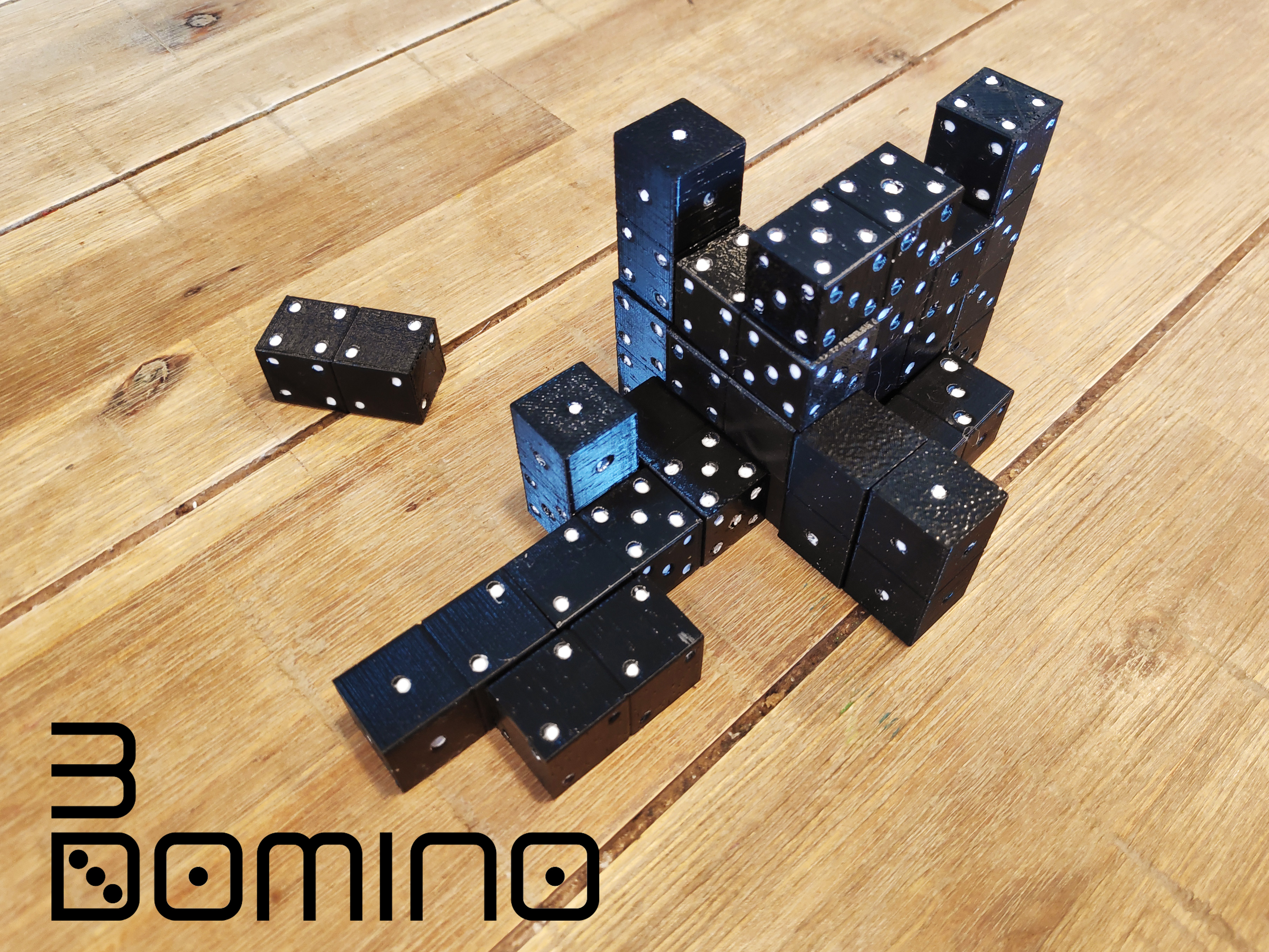 3Domino - game for 2-5 players