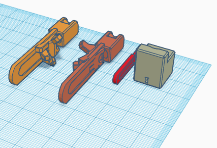 chainsaw man parts