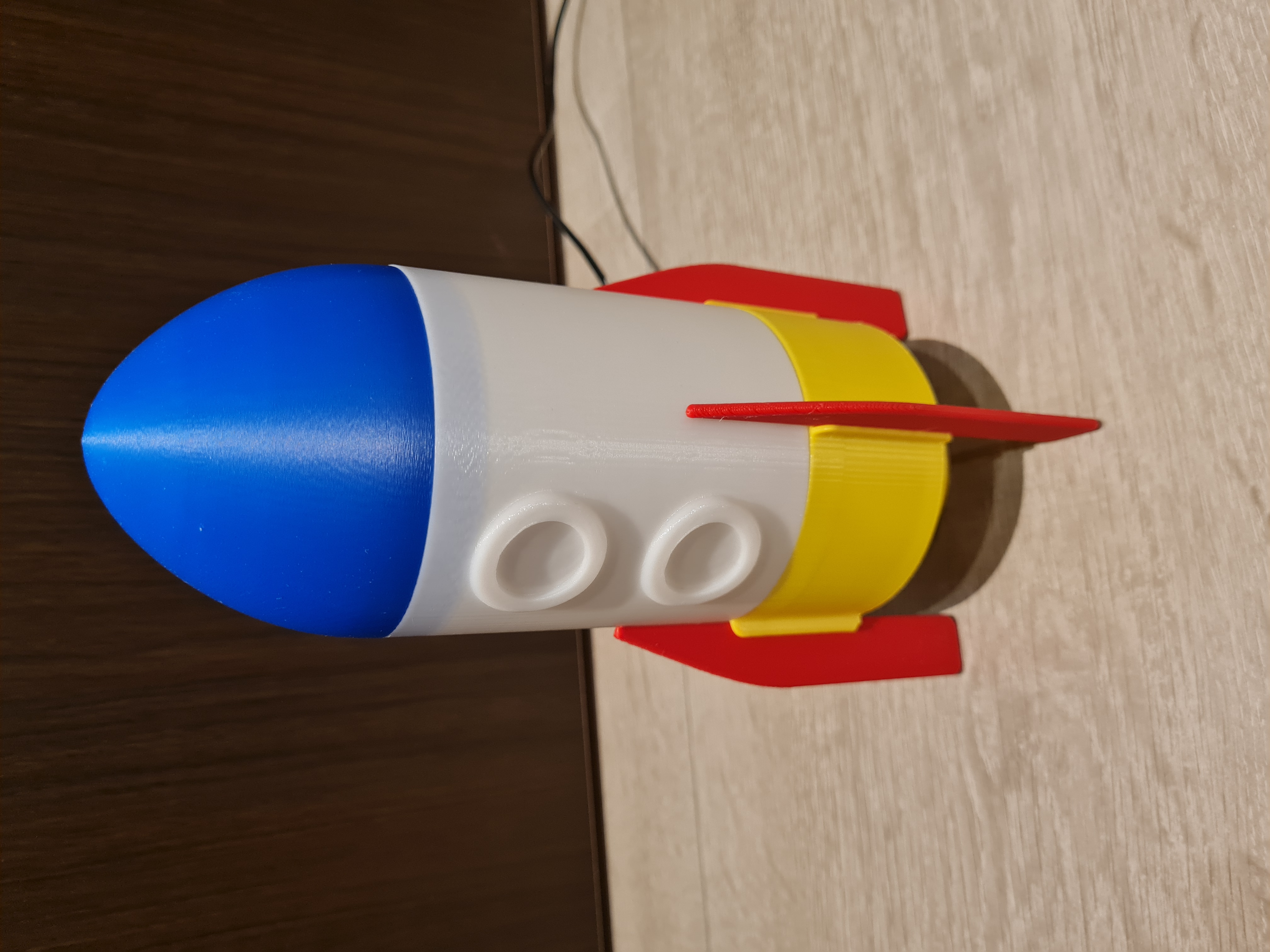 Miniatura 3 do modelo 3D Rocket lamp