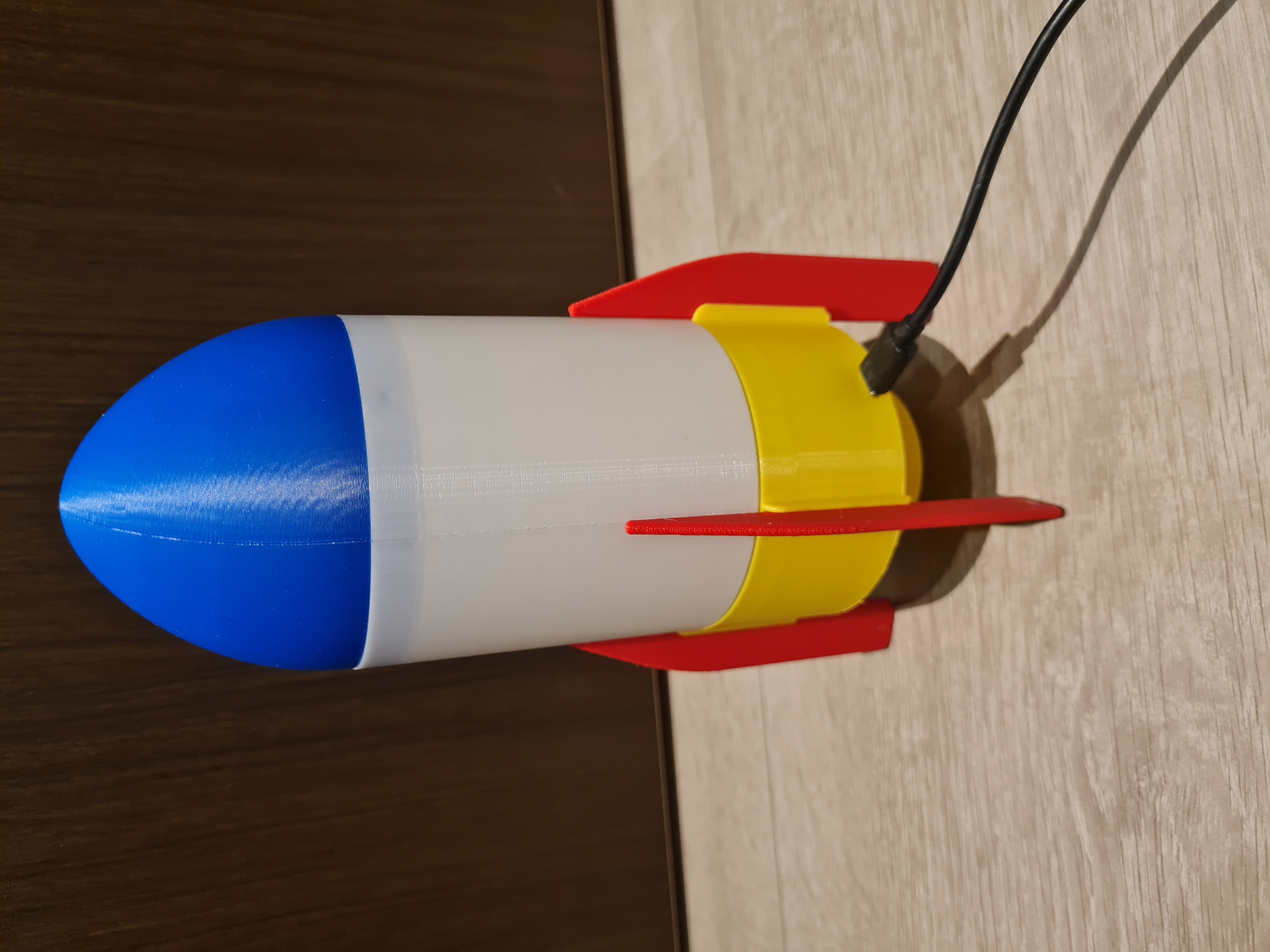 Miniatura 8 do modelo 3D Rocket lamp
