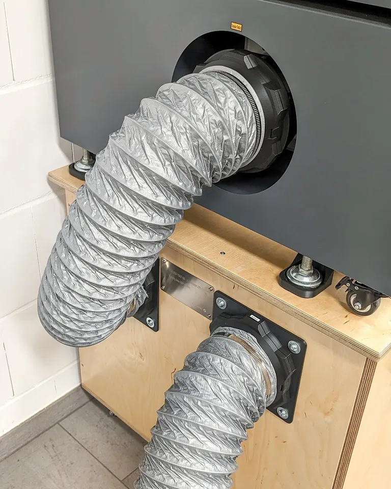Magnetic duct connection System for 150mm / 6 inch Hoses by kerngebiet ...