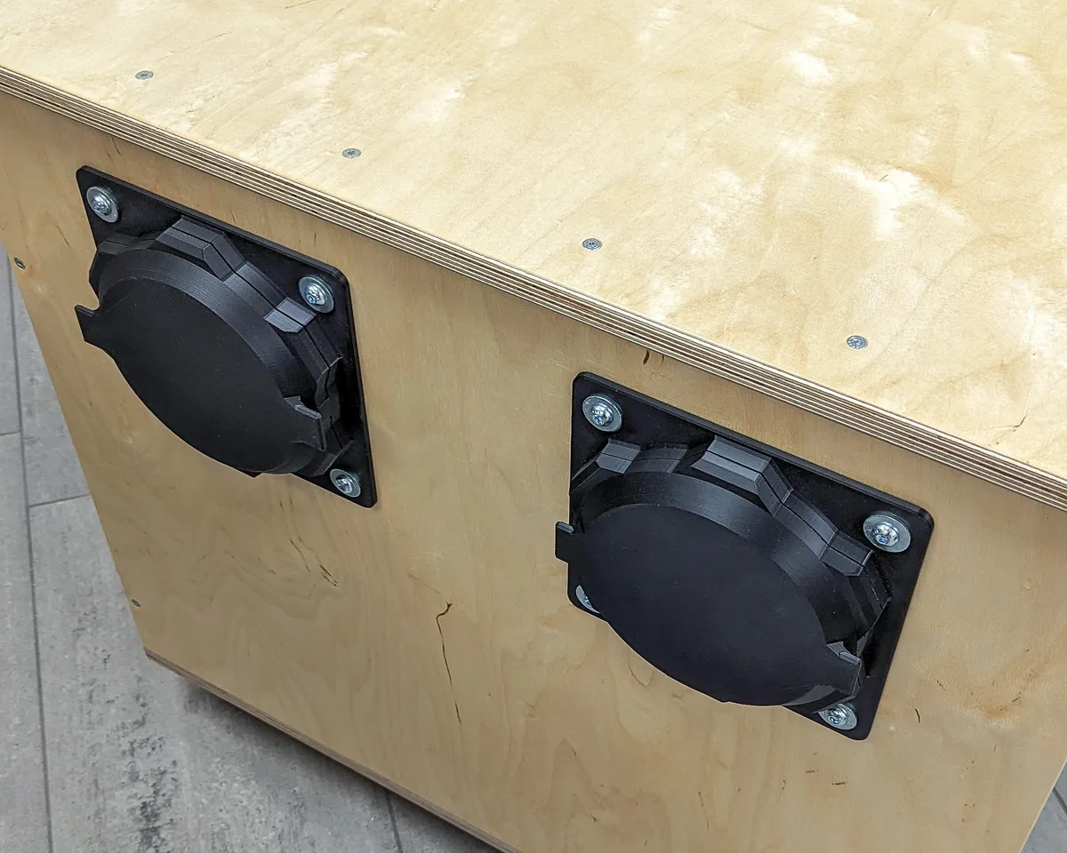 Magnetic duct connection System for 150mm / 6 inch Hoses by kerngebiet ...