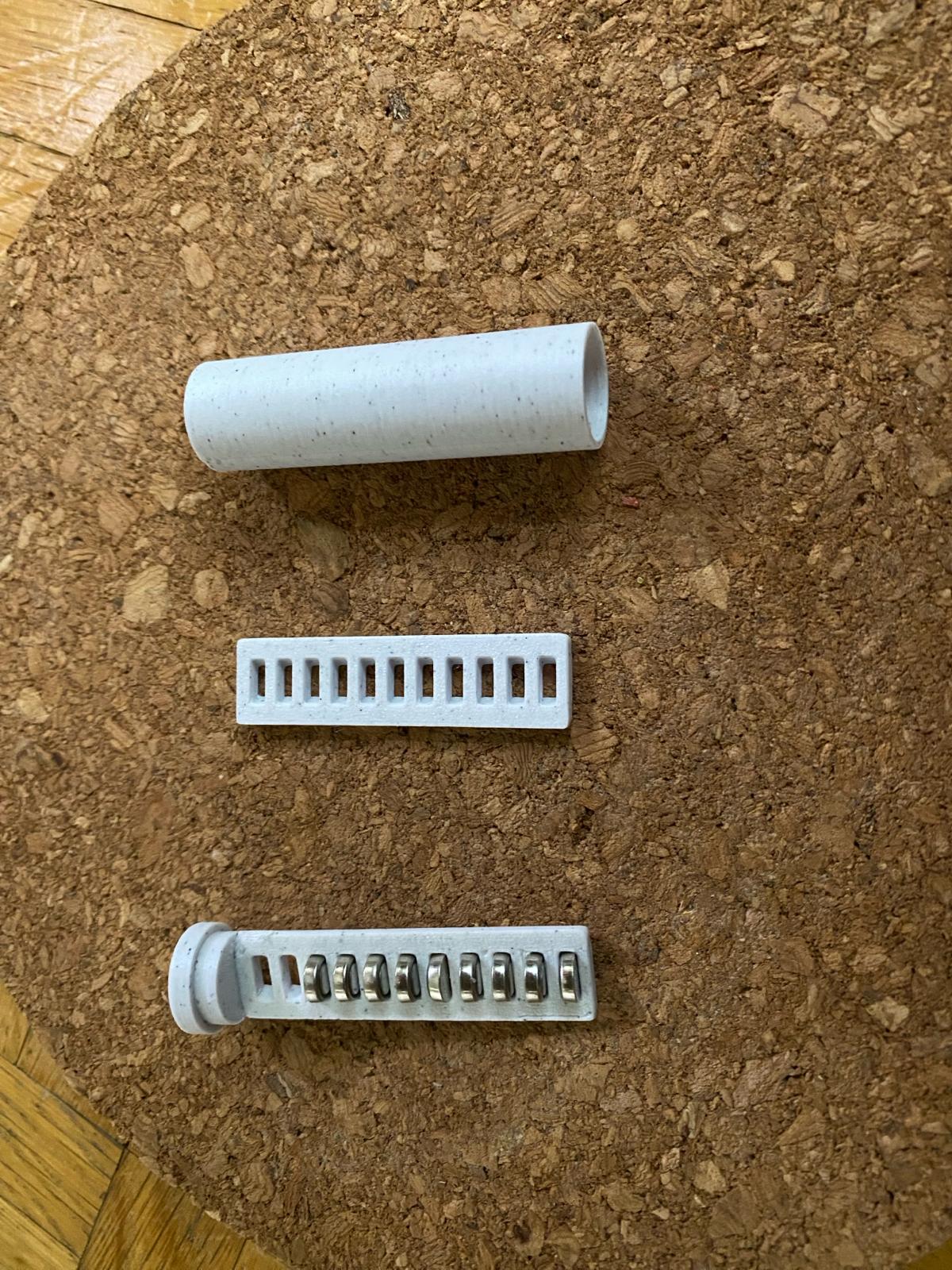 button cell battery holder by dragoncraft Download free STL model