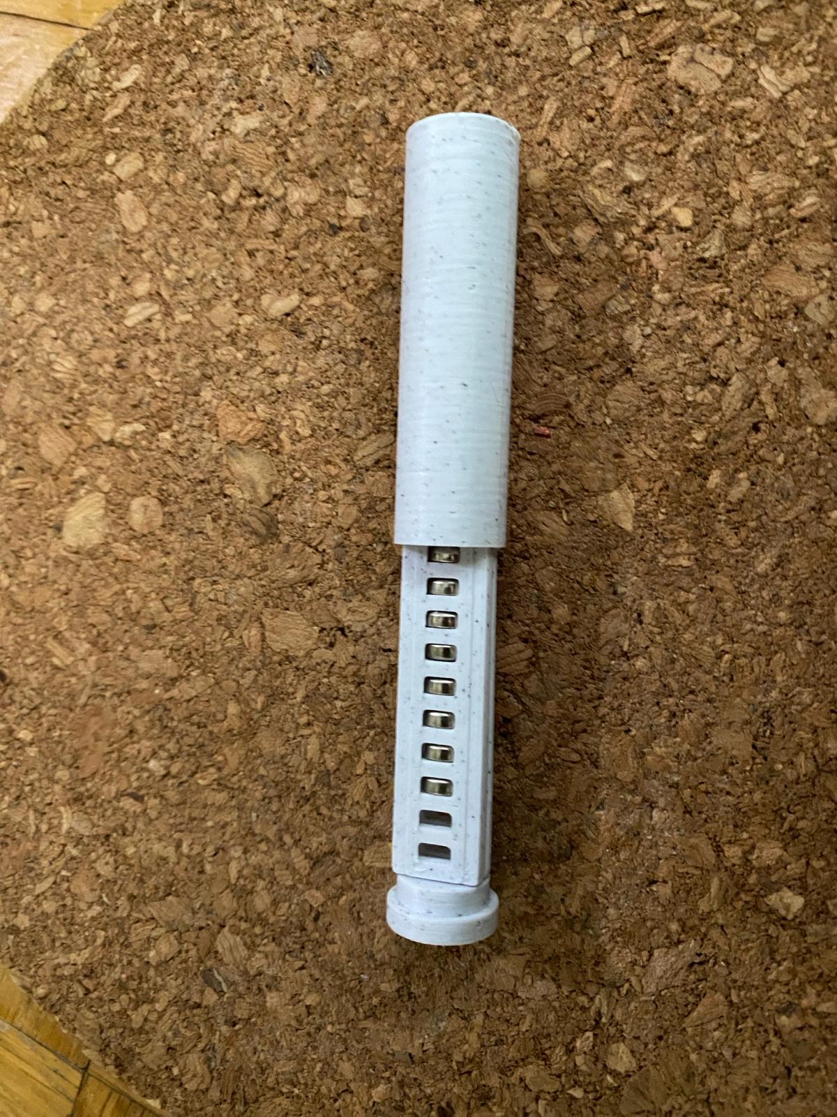 button cell battery holder by dragoncraft Download free STL model