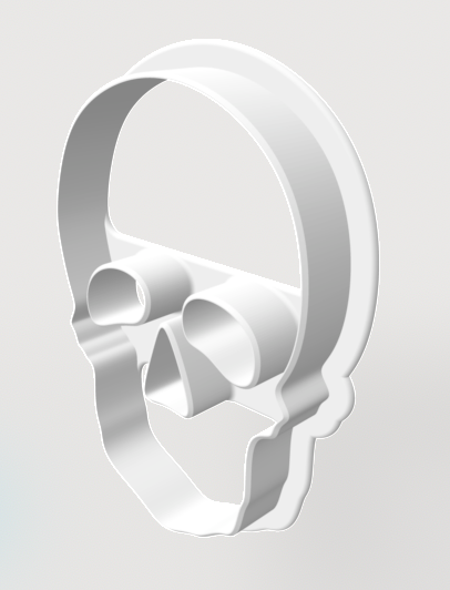 Halloween Cookie Cutter - Skull