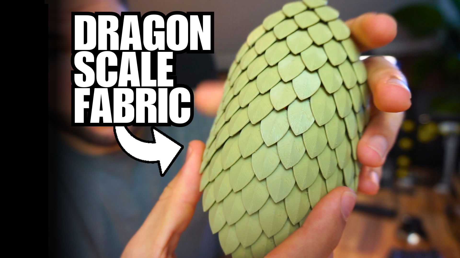Dragon Scale Flexible Mesh/Fabric l Full design process included (Fusion 360)