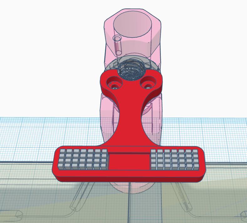 Upgrade for the K1 ONLY, The Alien nozzle wiper. Try at your own risk ...