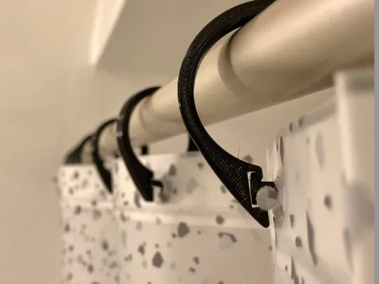 Shower Curtain Ring - Plain