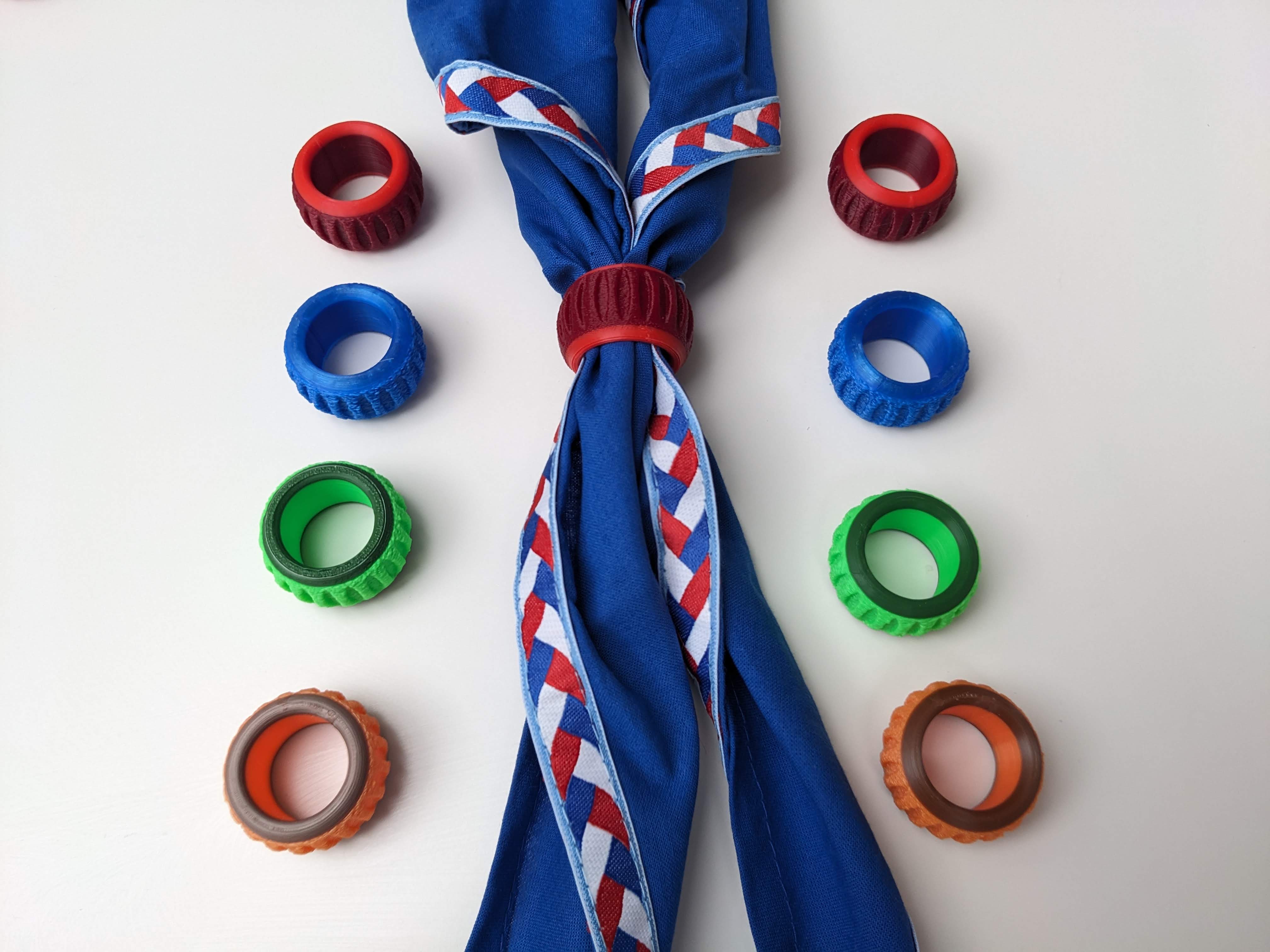 Simple scout woggle 2 (turbánek)