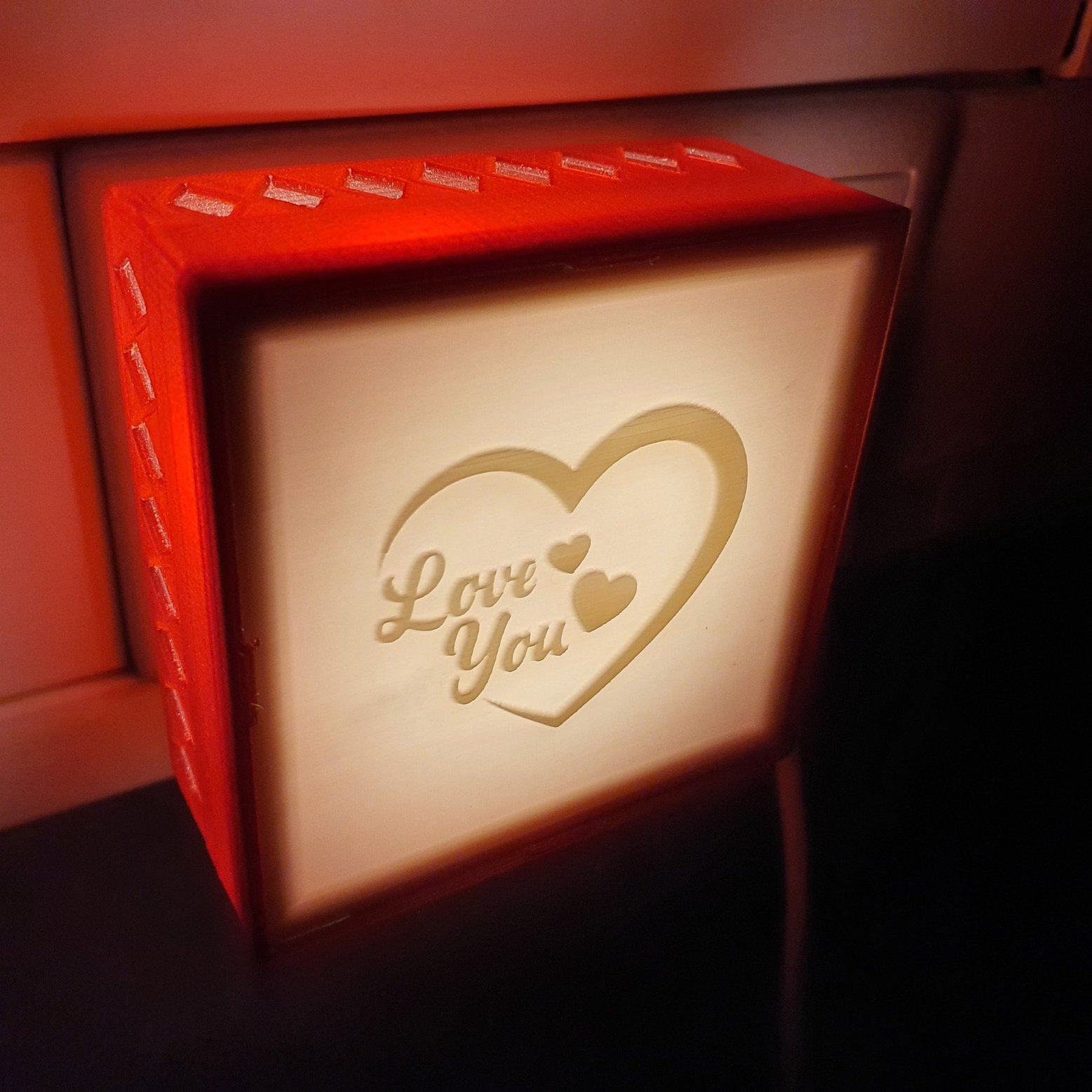 love you night lamp
