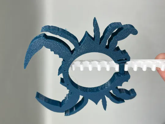 Blue Crab - Shower Curtain Ring