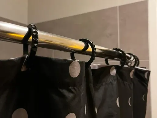 Diamond Stud - Shower Curtain Ring