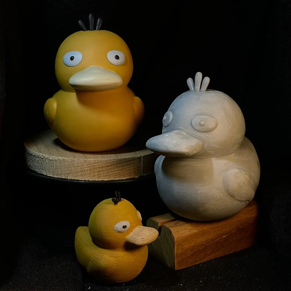 Pokemon Psyduck duck style by Ning Download free STL model