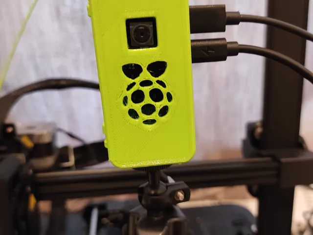 Raspberry Pi Zero 2 W with Pi Camera and tripod mount