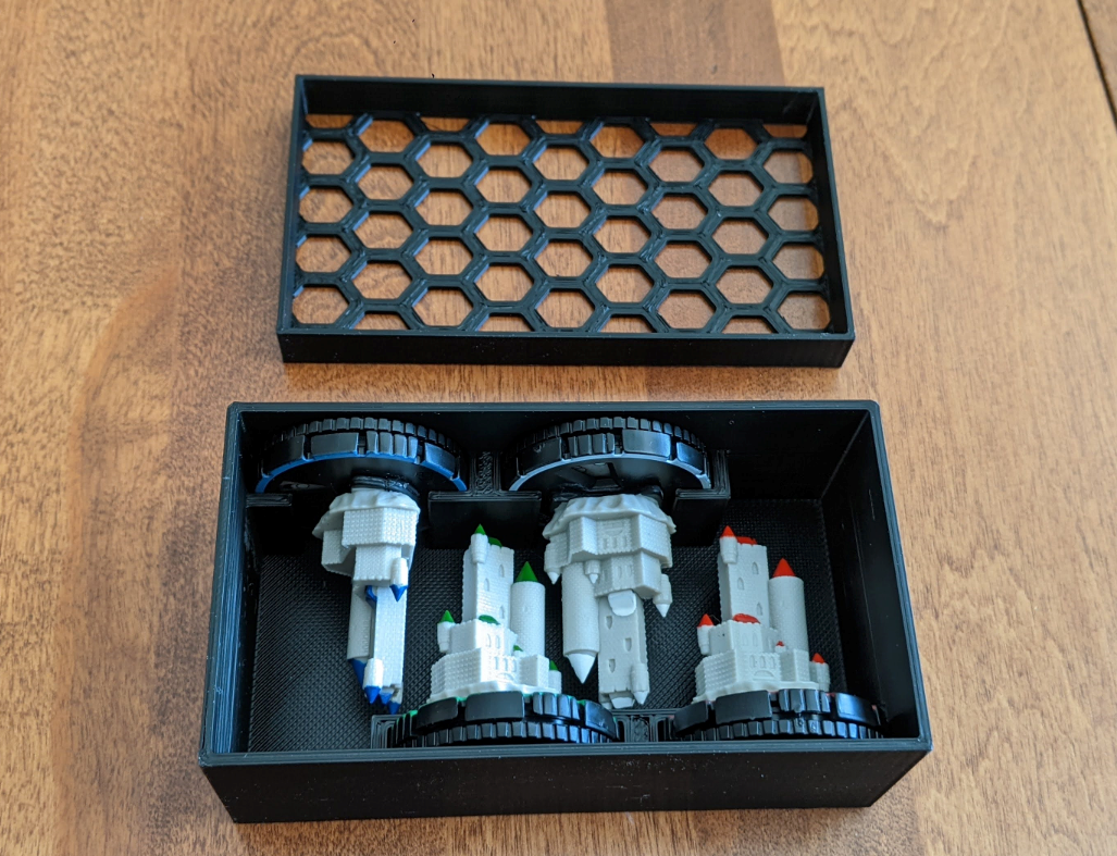 Mage Knight Castles Tray