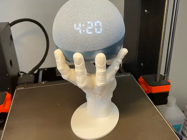 Echo Dot Hand