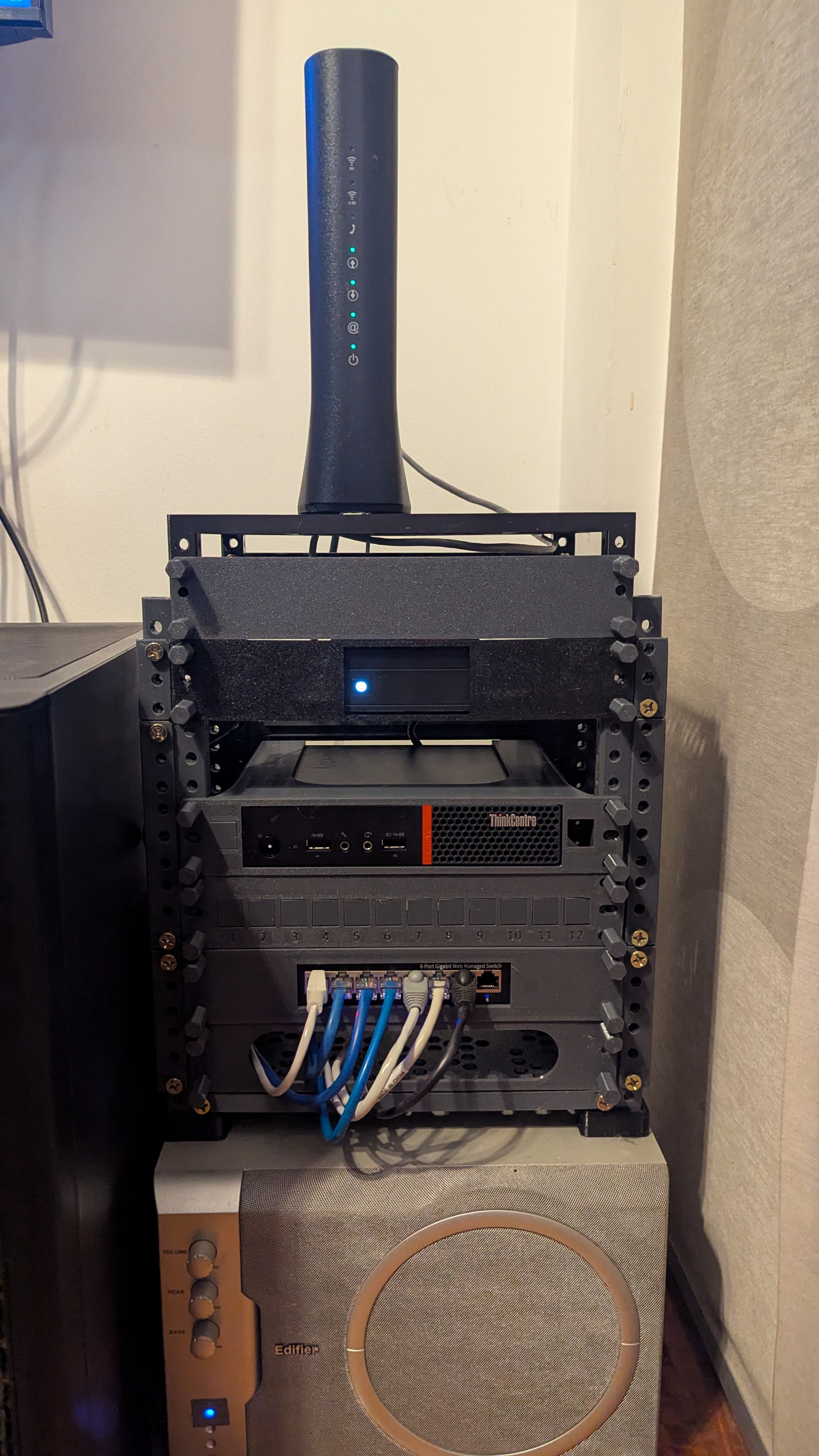 Dreamfyre Mini PC 10 inch server rack mount