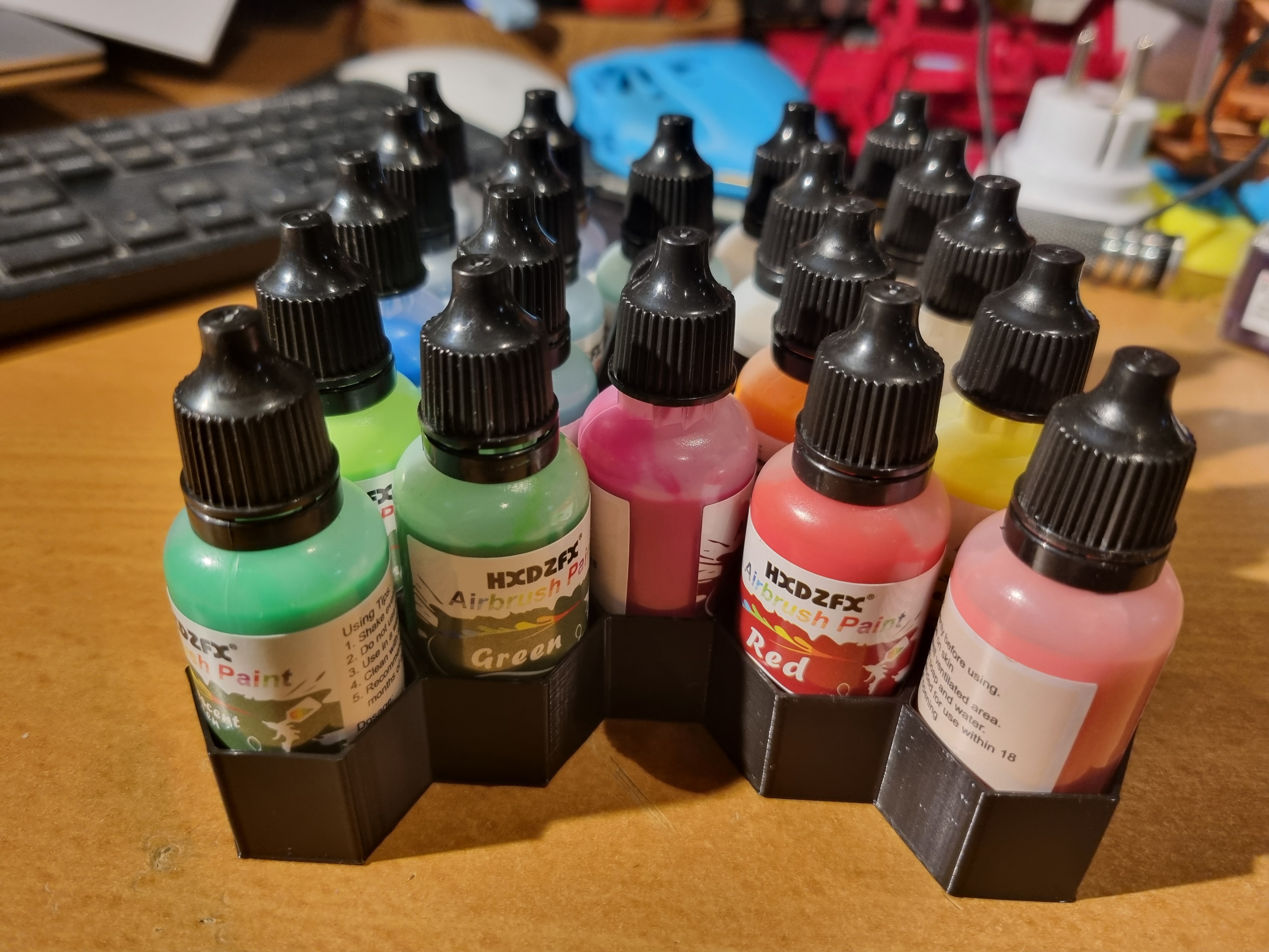 REMIXED Airbursh Paint Holder 20x17ml