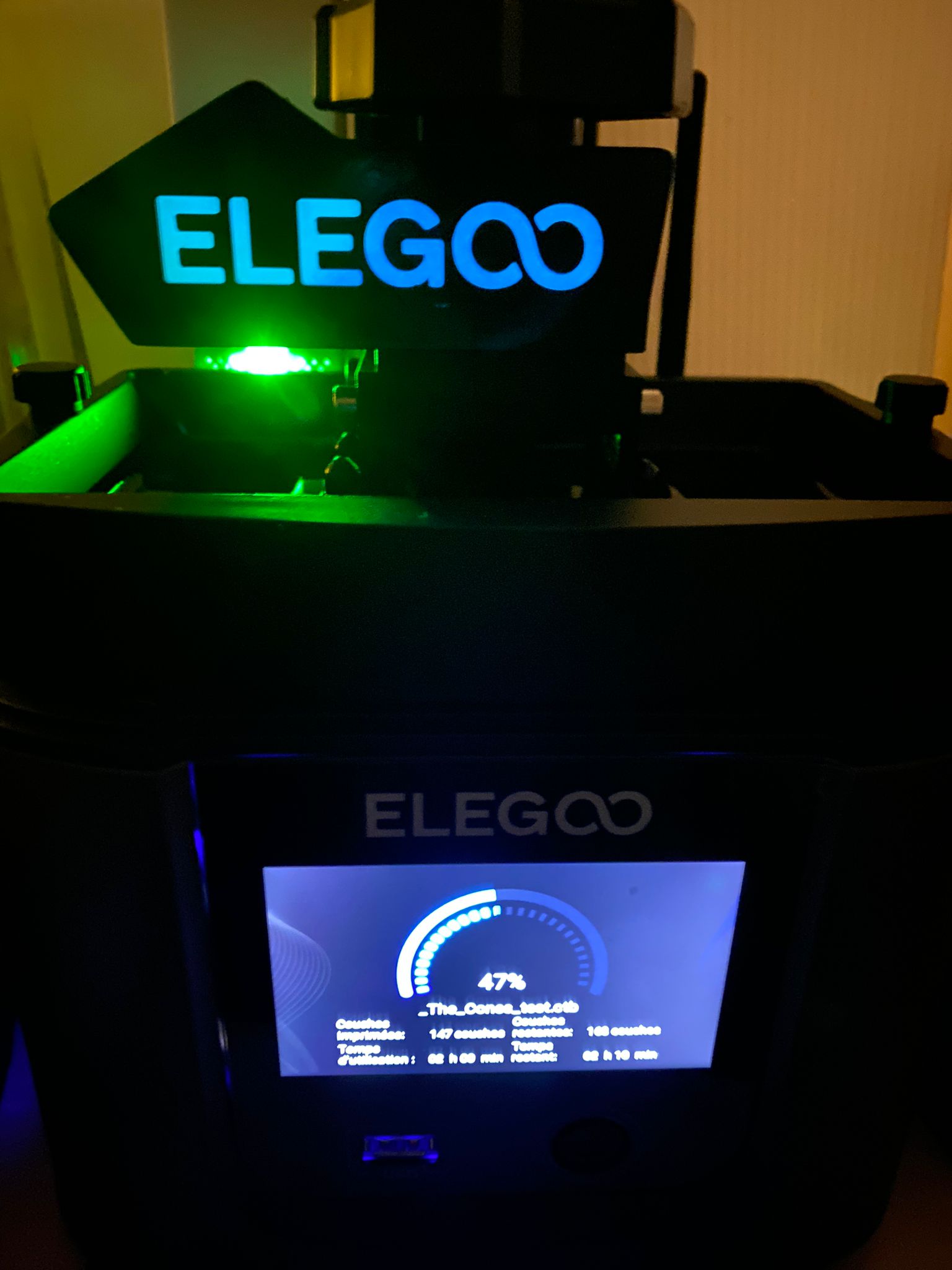 Elegoo Mars 4 Ultra & Saturn 3 Ultra phosphorescent drip mount