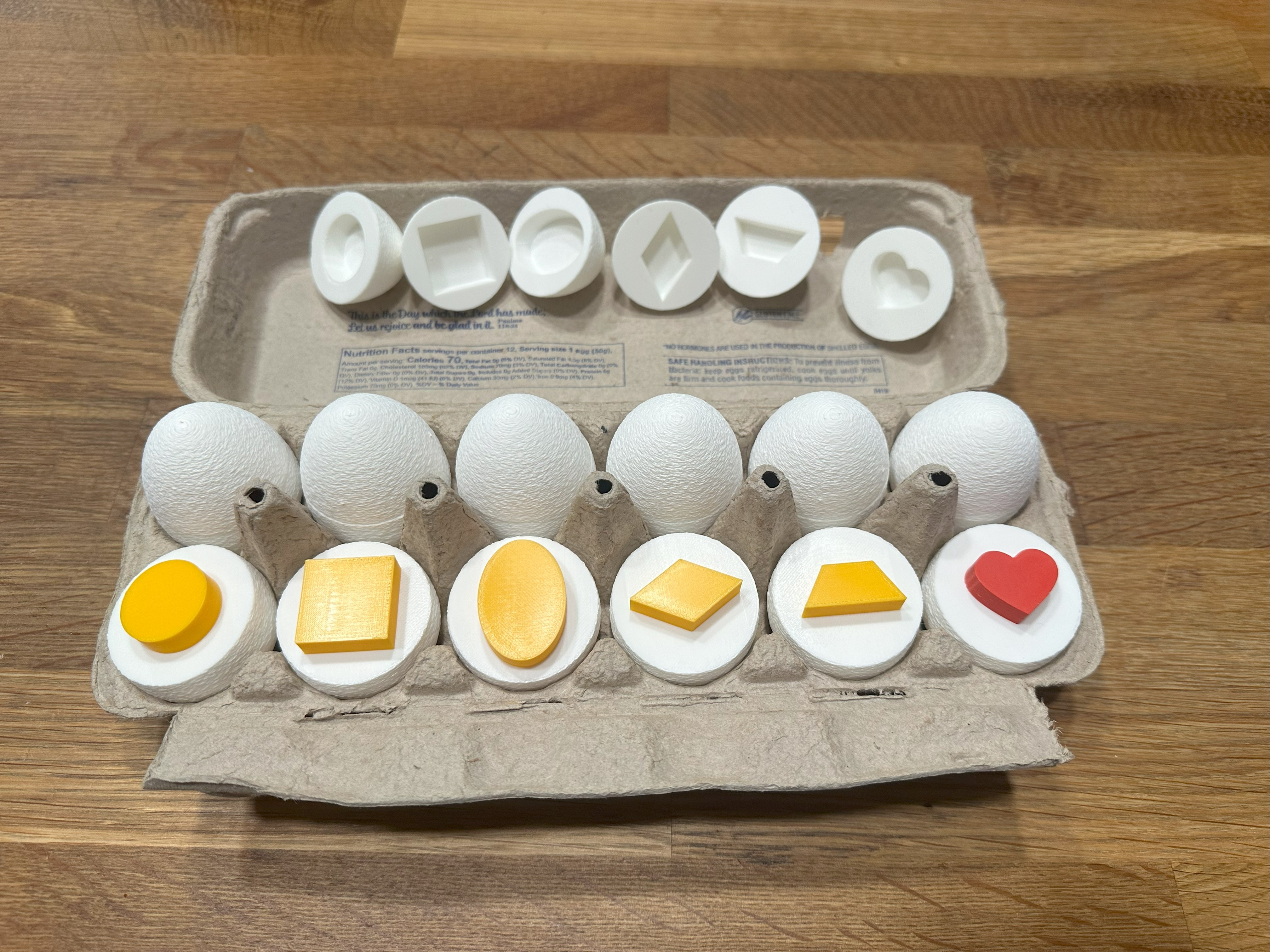 Egg Toy Shape Matching 2.0