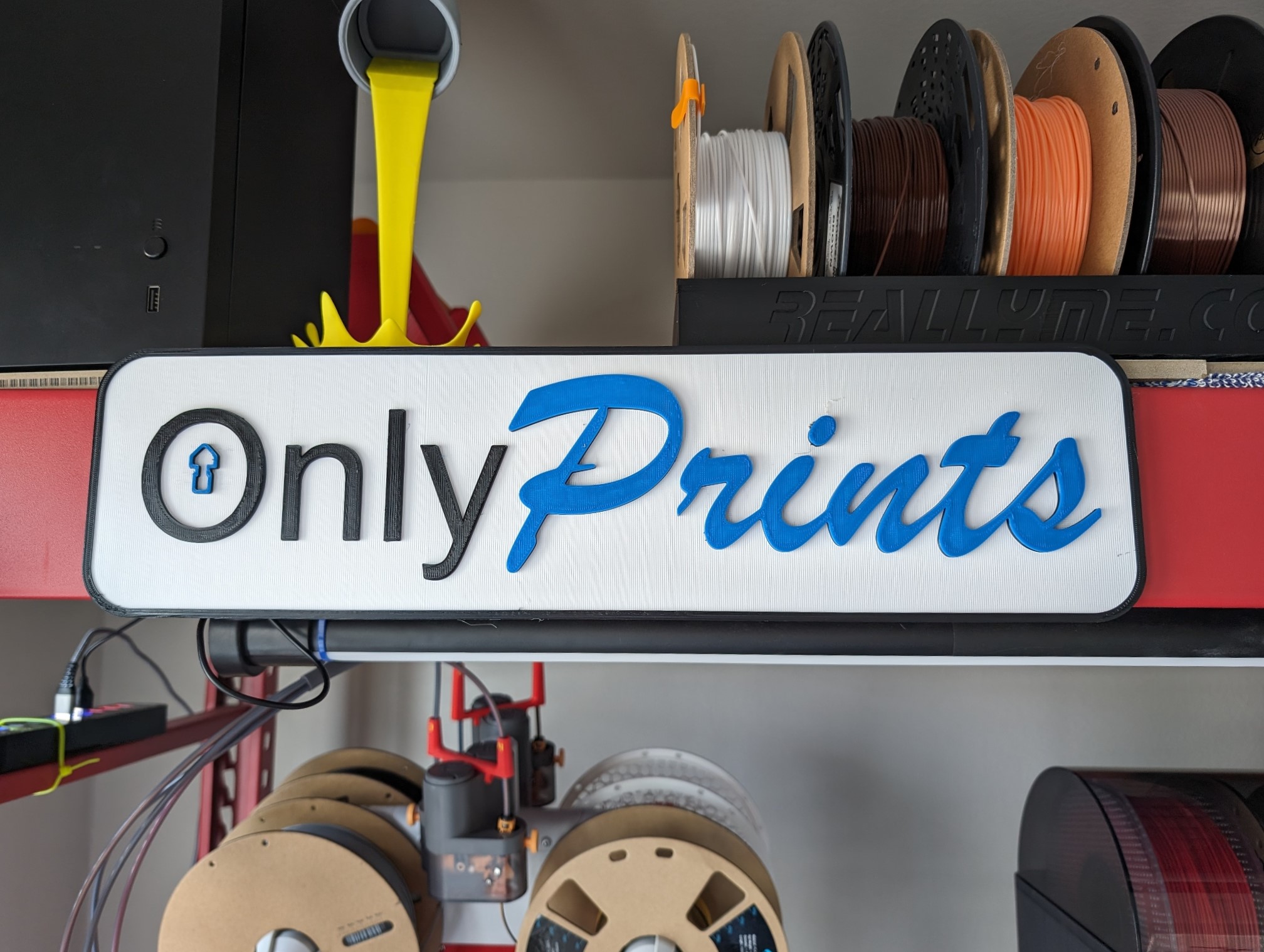 Only Prints Sign