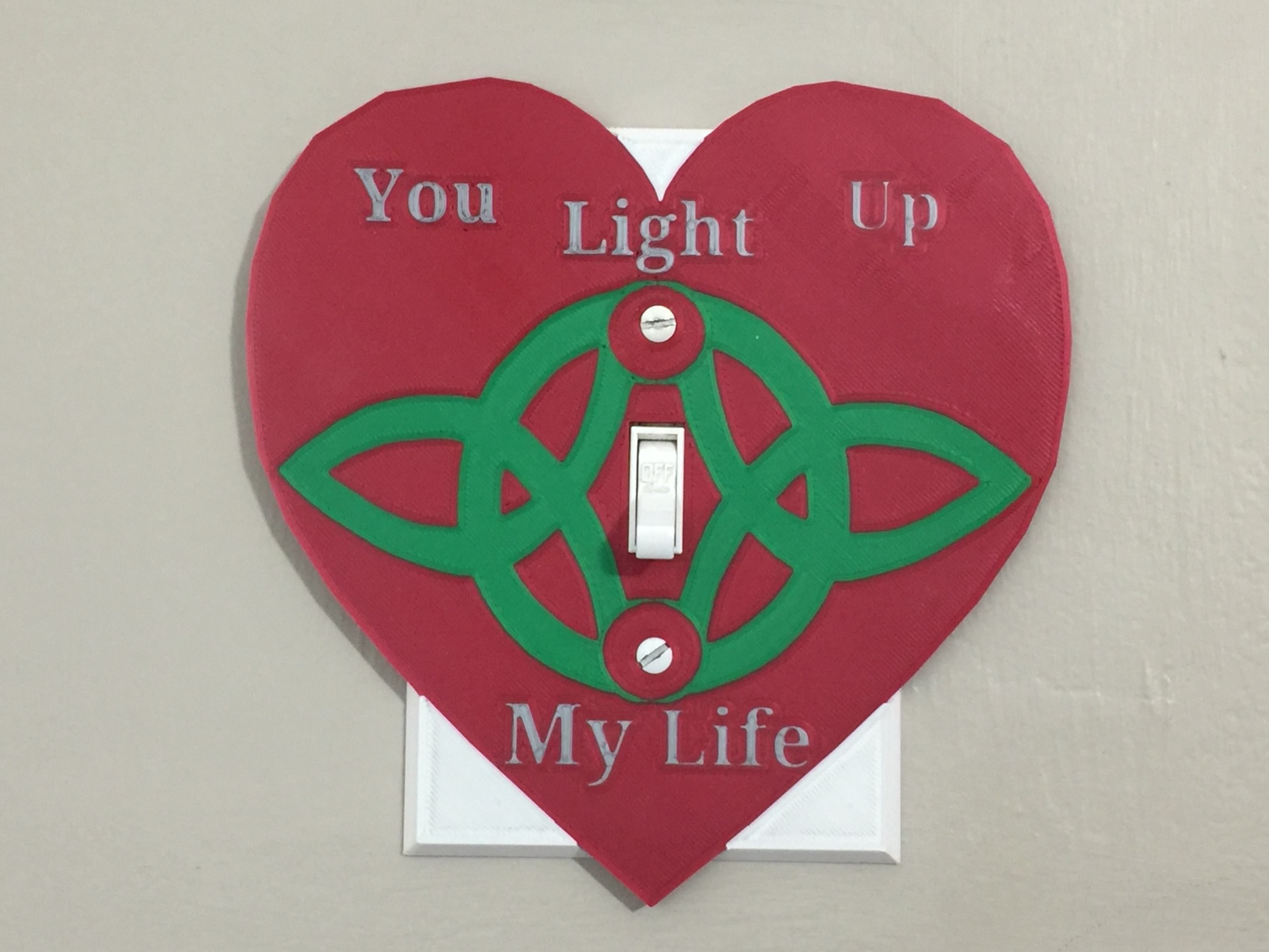 Valentines Light Switch Cover -Version 2