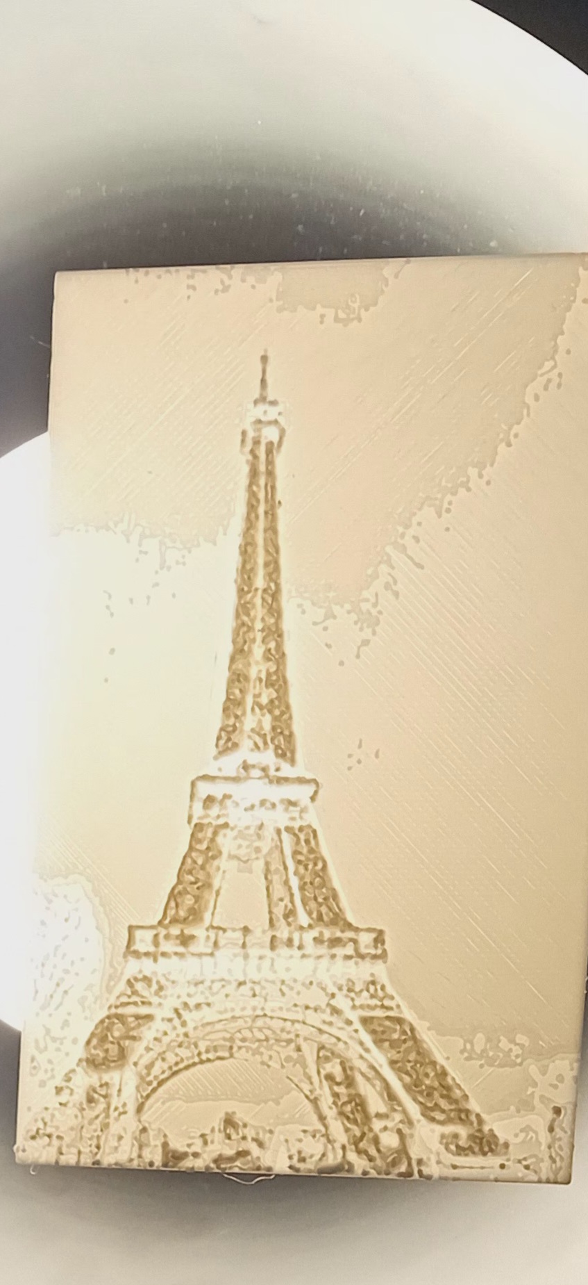 Eifell Tower lithophane — miniatura 3