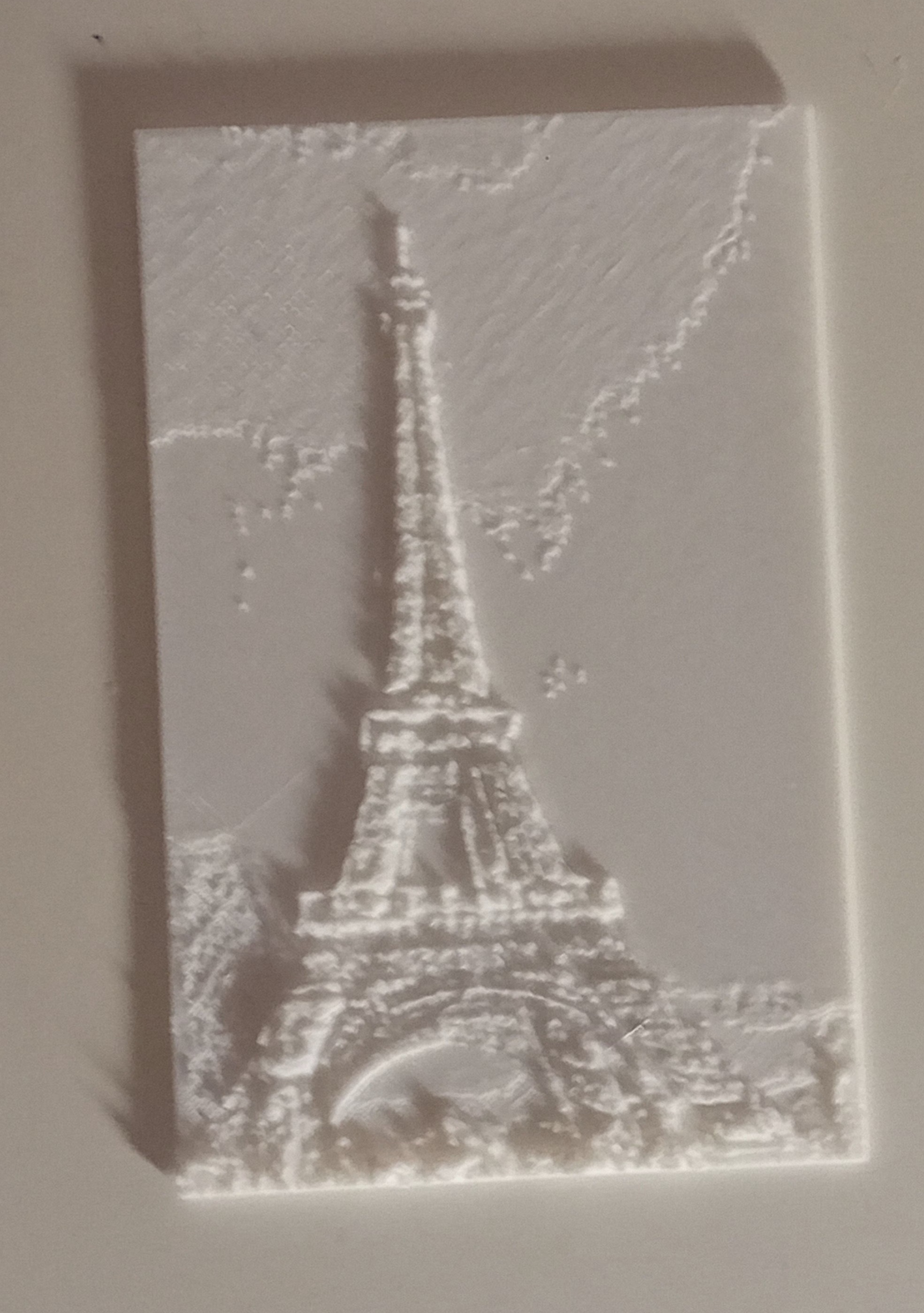 Eifell Tower lithophane — miniatura 2