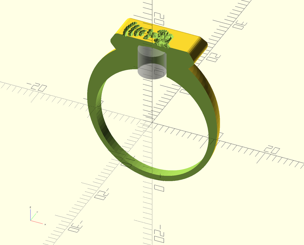 Miniatura 4 do modelo 3D RFID Hacking Signet Ring