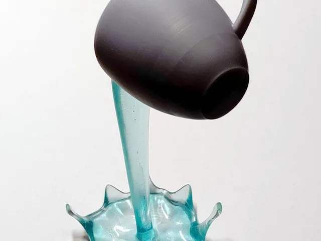 Floating Cup Sculpture: DLP remix