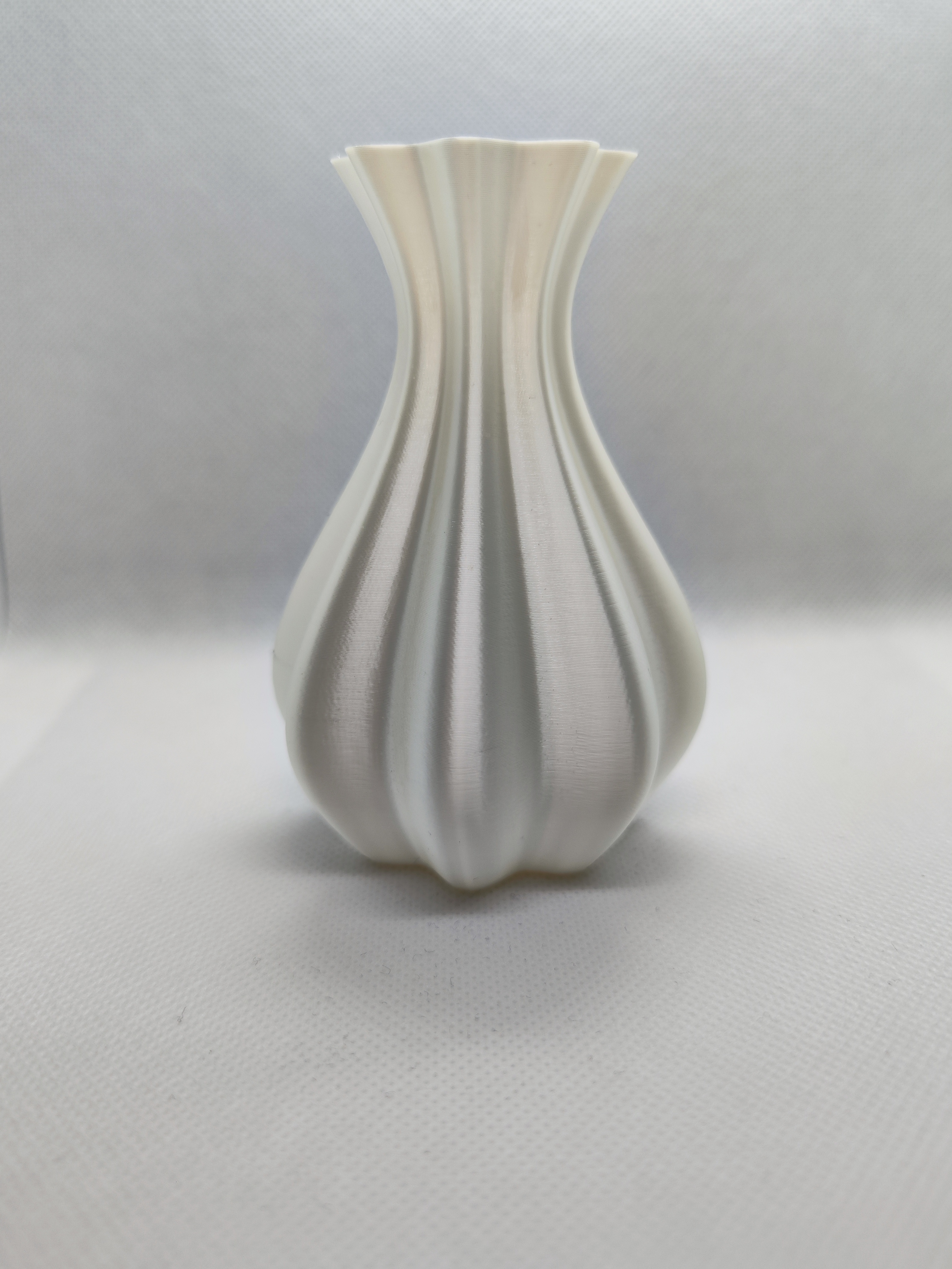 Tall wave vase