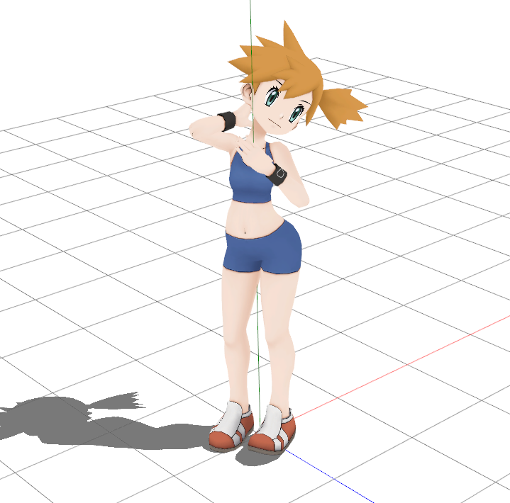 Pokémon Misty Swimsuit Figurine with base