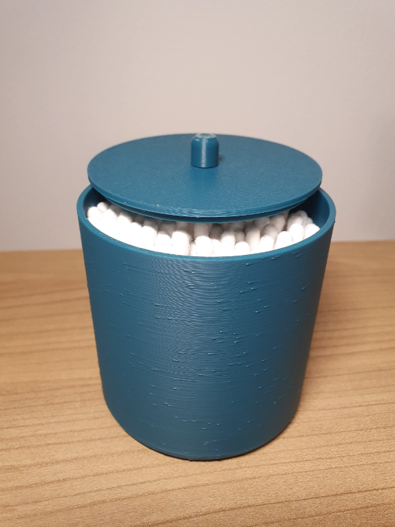 Cotton swab case