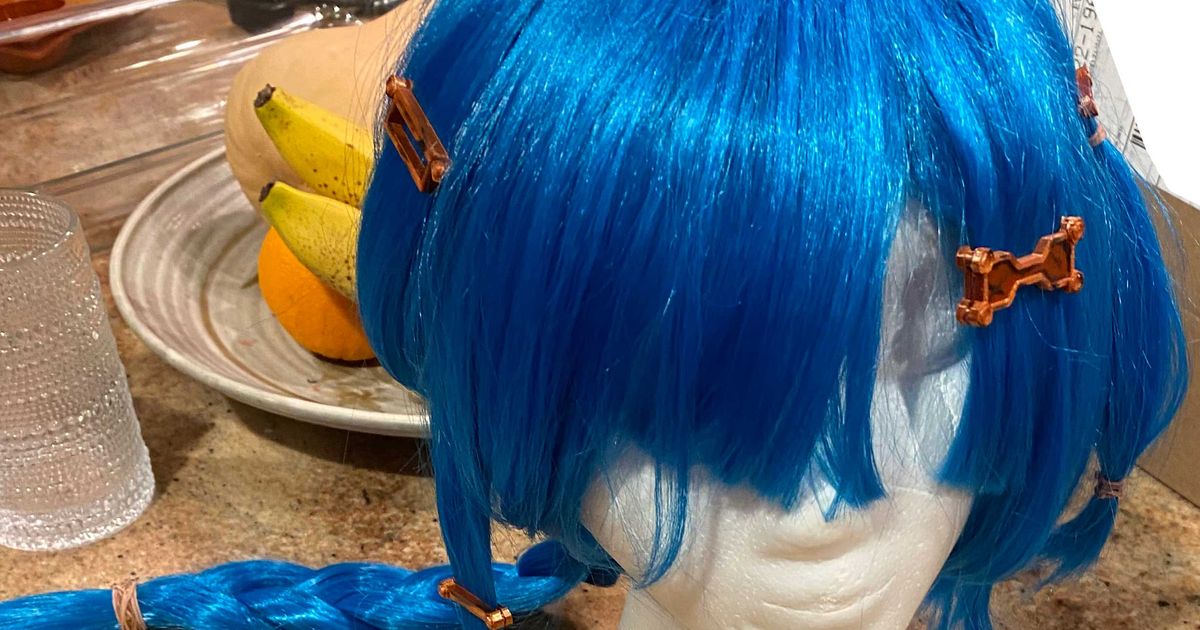 Powder Hair Clips Arcane League of Legends by DownRight Download